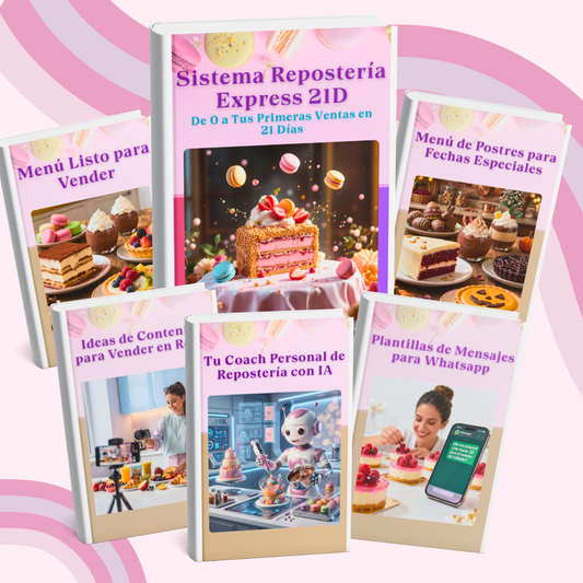 Sistema Repostería Express 21D: De 0 a Tus Primeras Ventas en 21 Días
